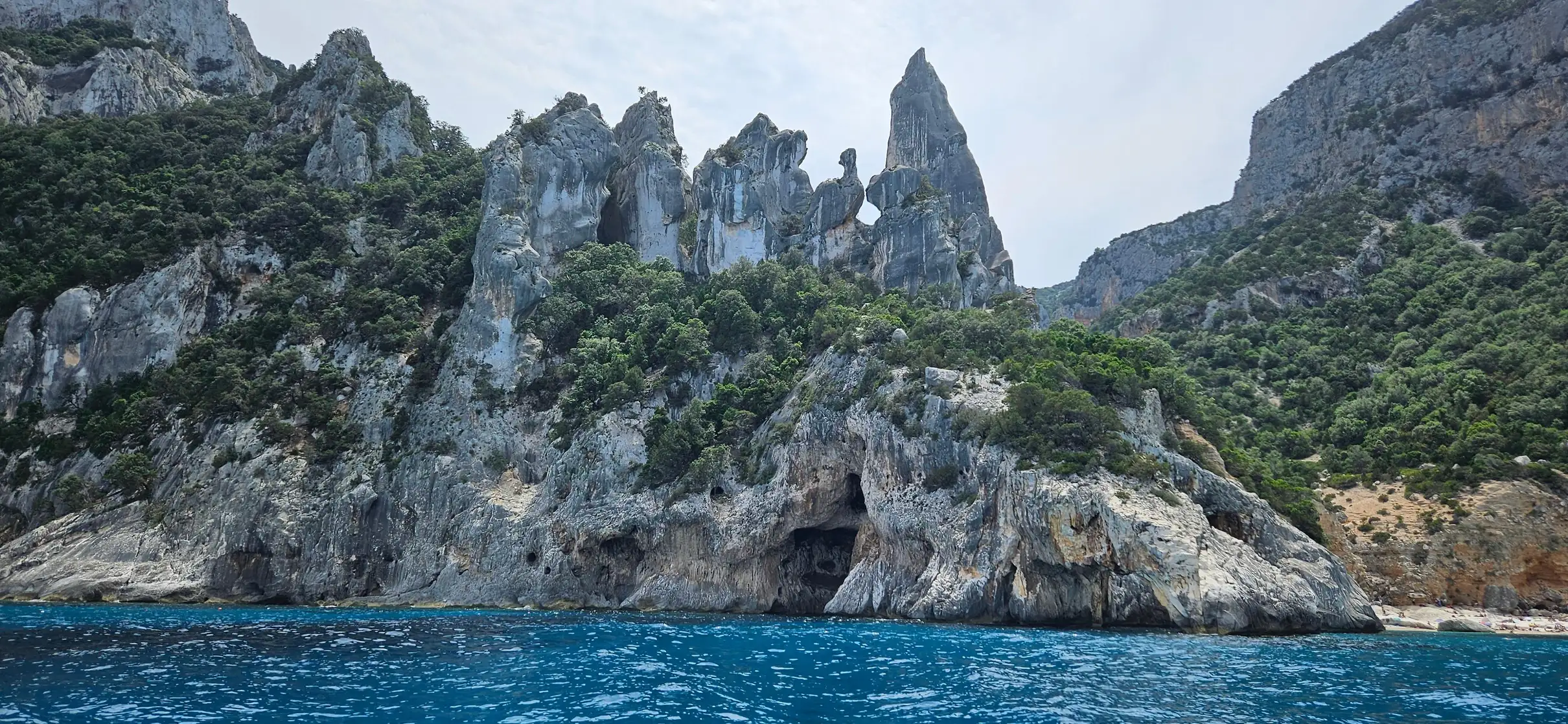 Dramatic limestone cliffs of the Gulf of Orosei
